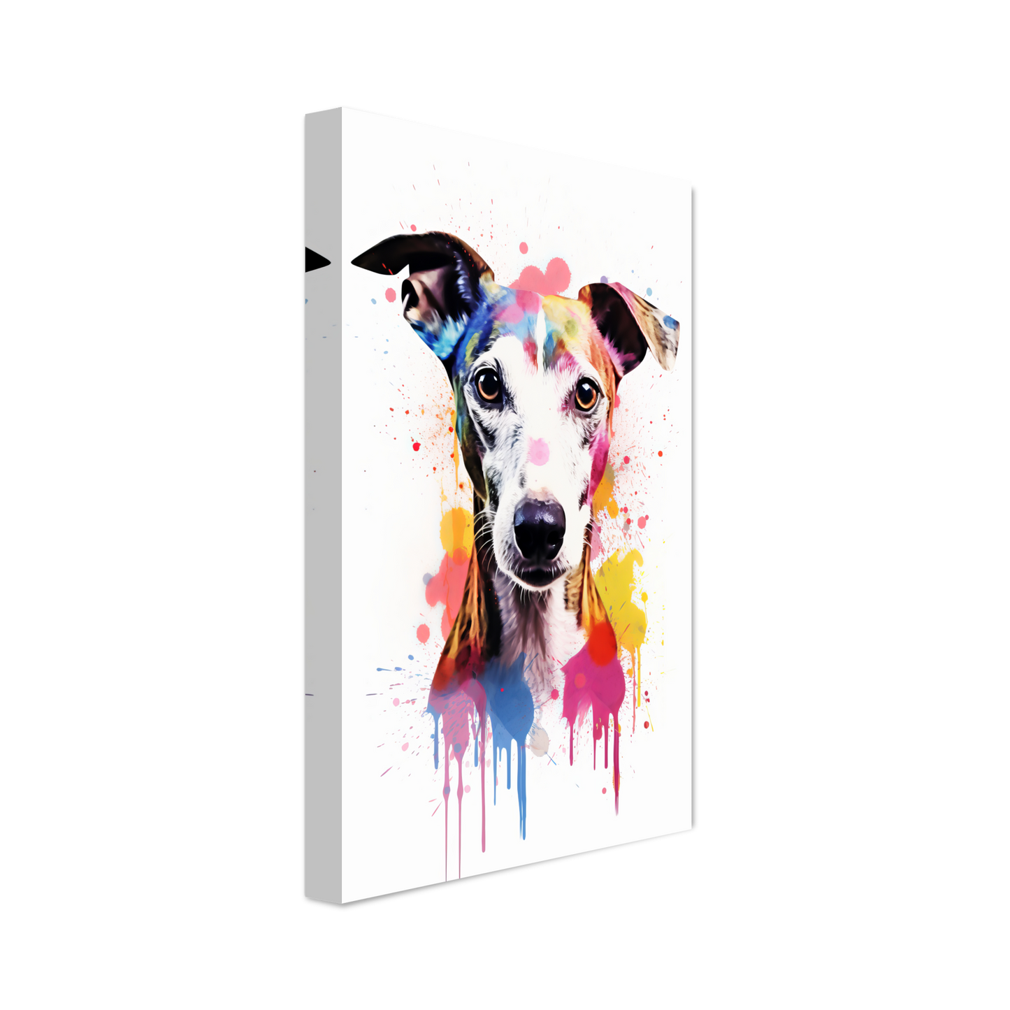 Whippet Hund Pop-Art (DOG319)