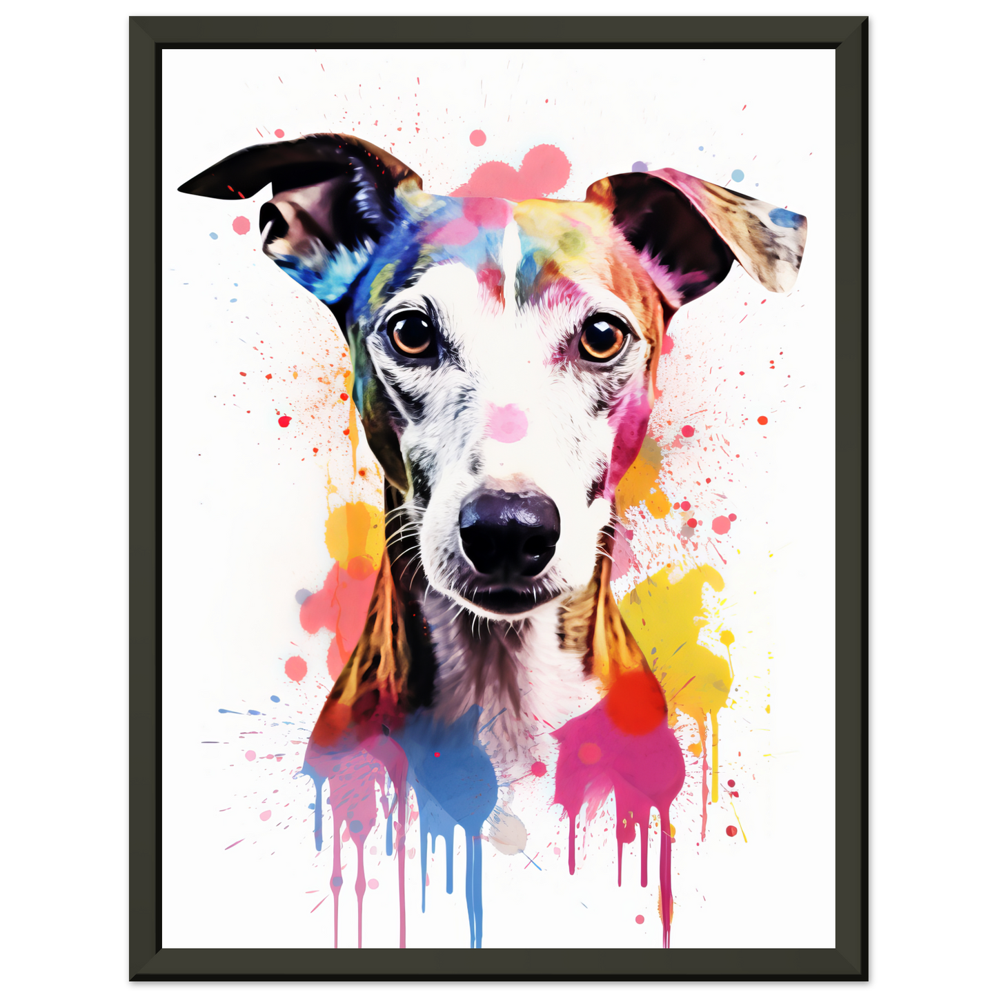 Whippet Hund Pop-Art (DOG319)