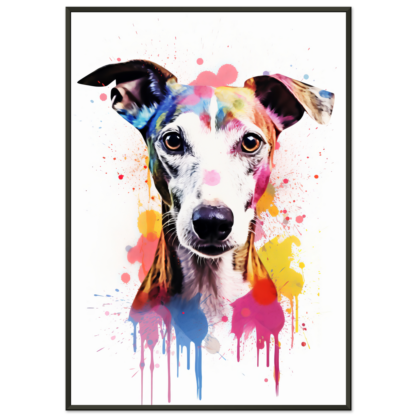 Whippet Hund Pop-Art (DOG319)
