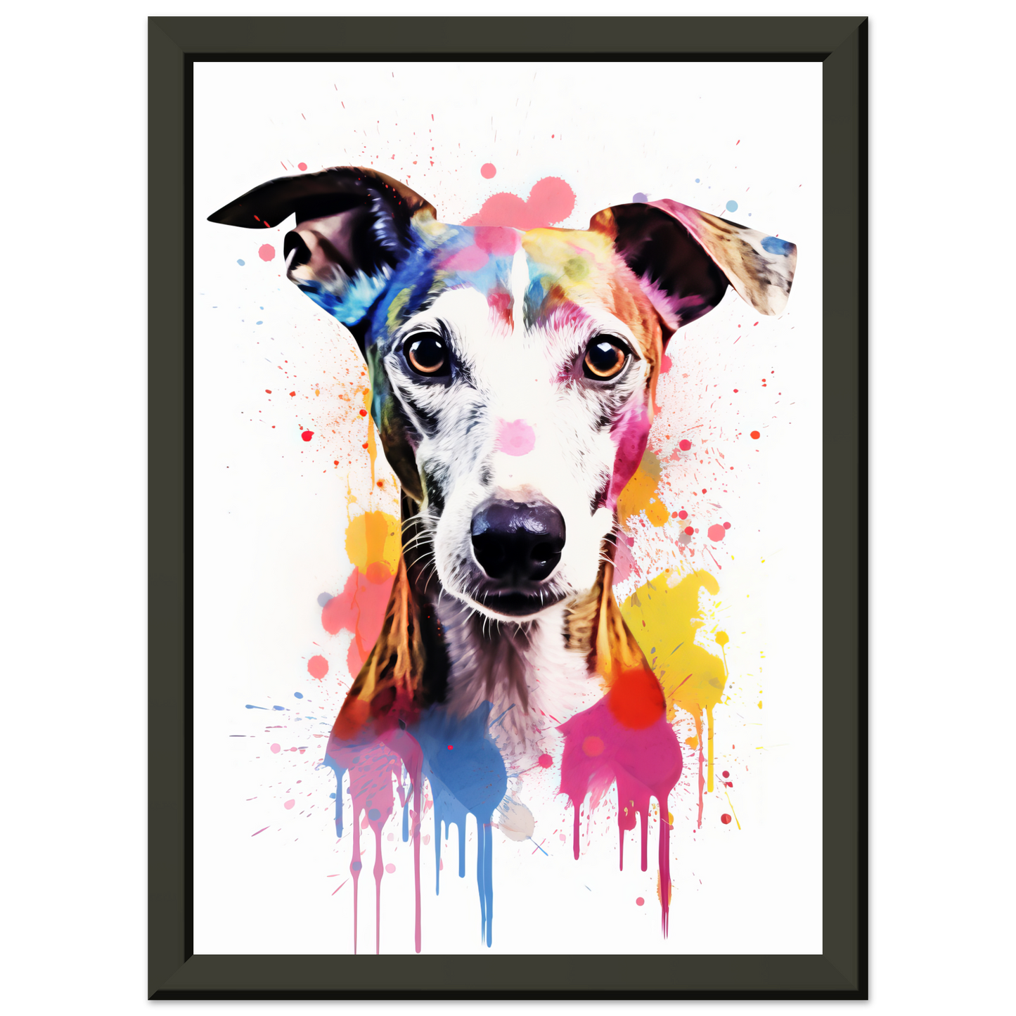 Whippet Hund Pop-Art (DOG319)