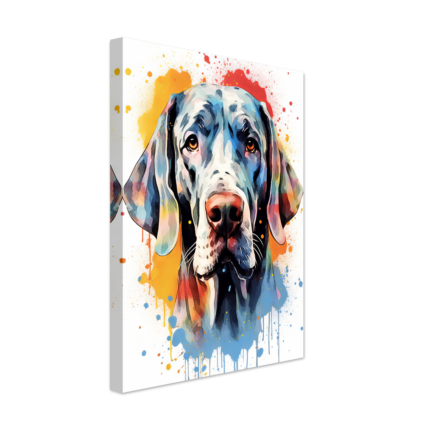 Hund Deutsche Dogge Pop-Art (DOG31)