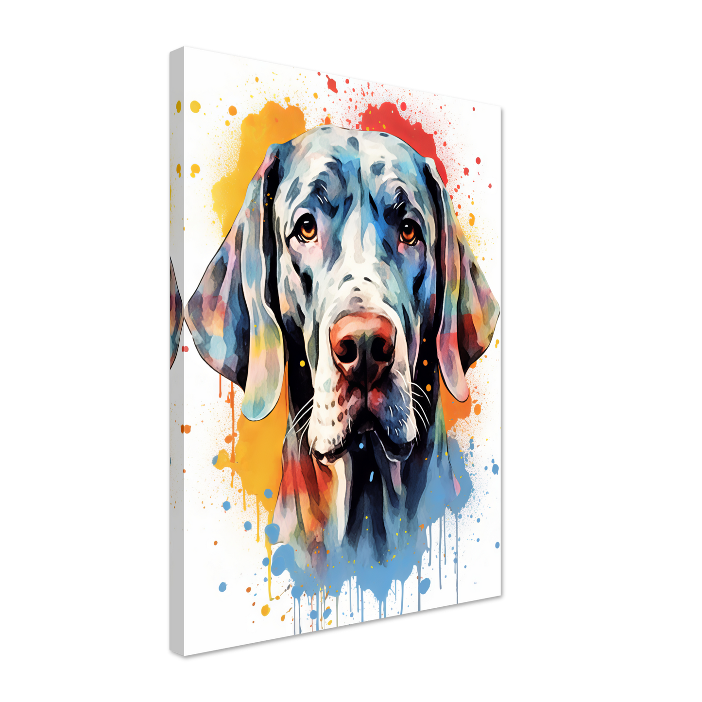 Hund Deutsche Dogge Pop-Art (DOG31)
