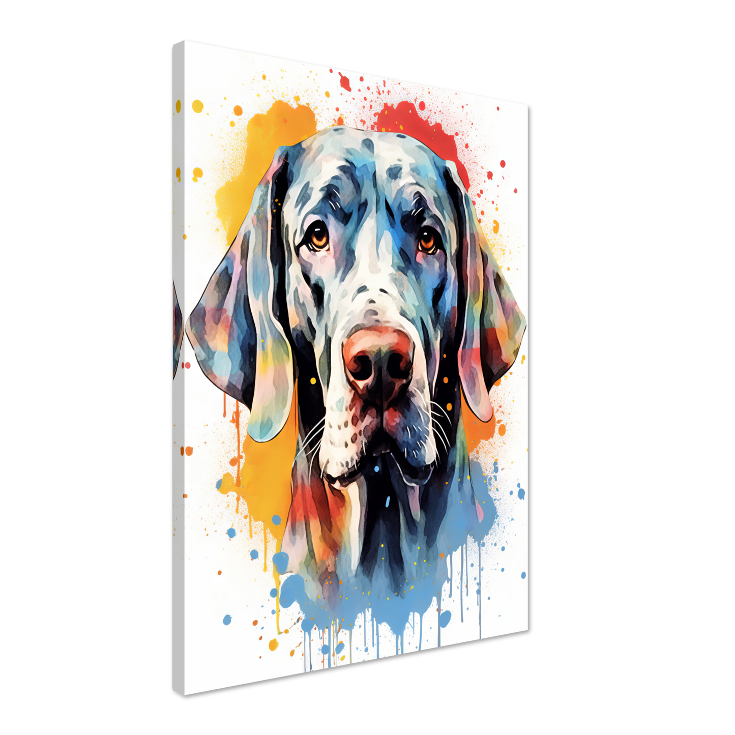 Hund Deutsche Dogge Pop-Art (DOG31)