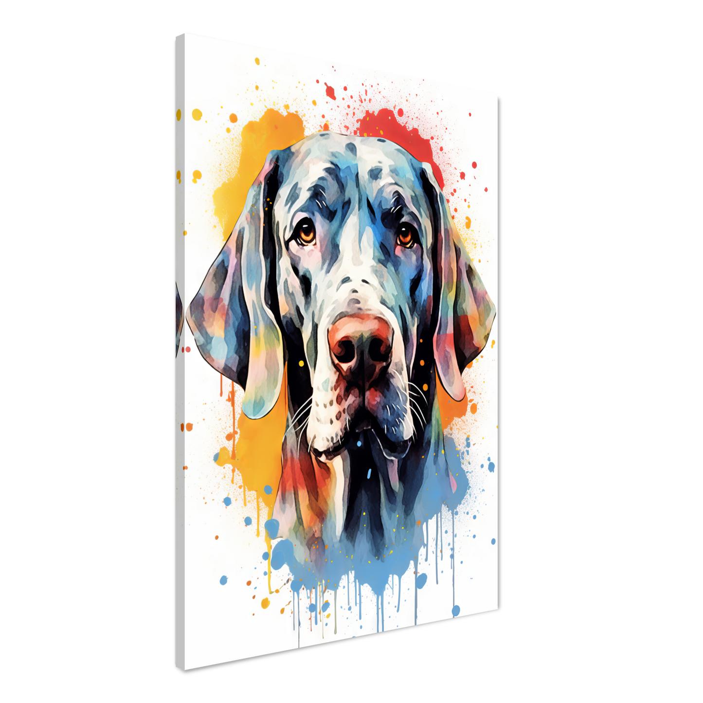 Hund Deutsche Dogge Pop-Art (DOG31)