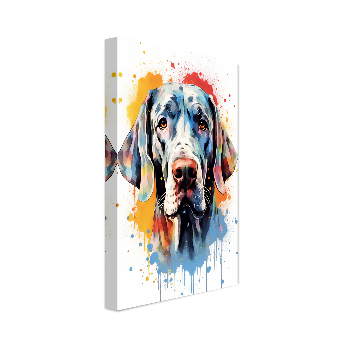 Hund Deutsche Dogge Pop-Art (DOG31)