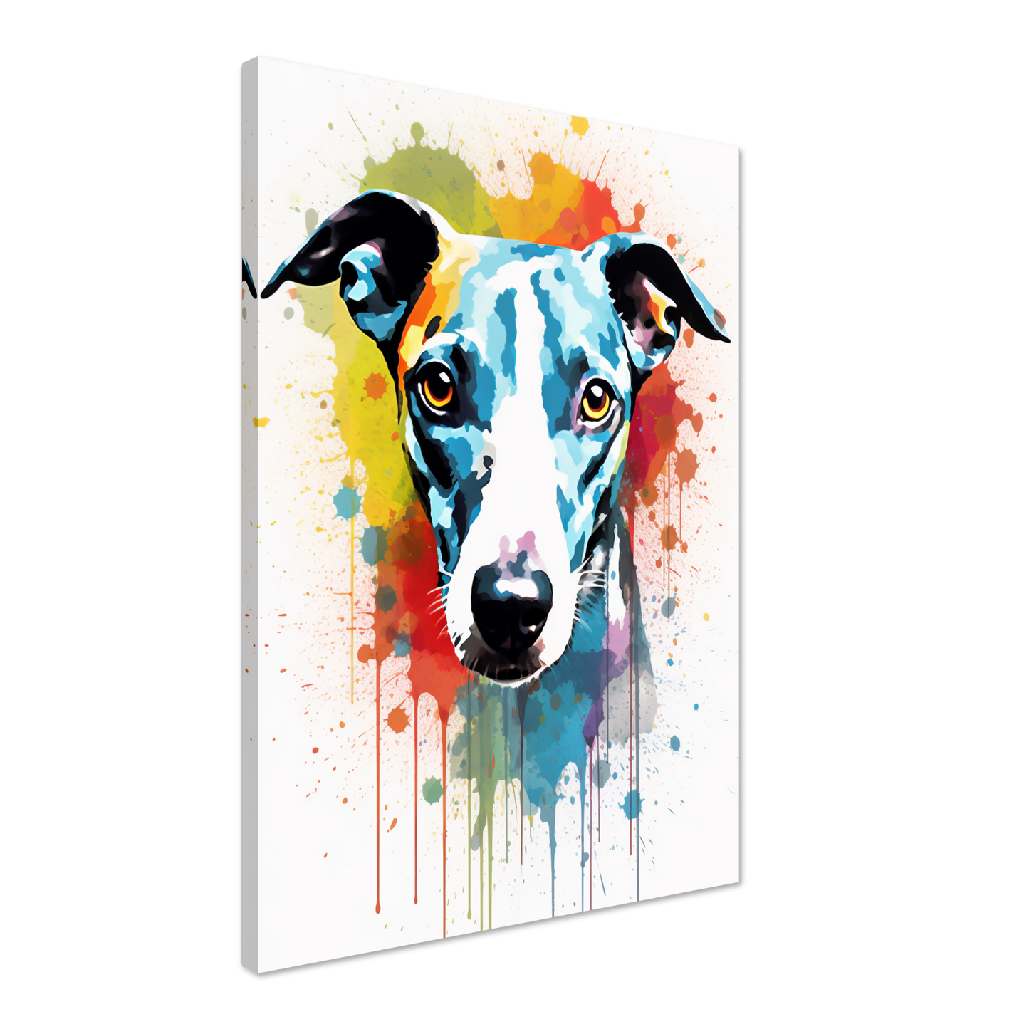 Whippet Hund Pop-Art (DOG320)