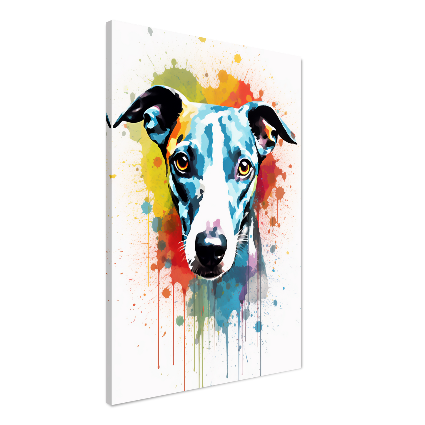 Whippet Hund Pop-Art (DOG320)