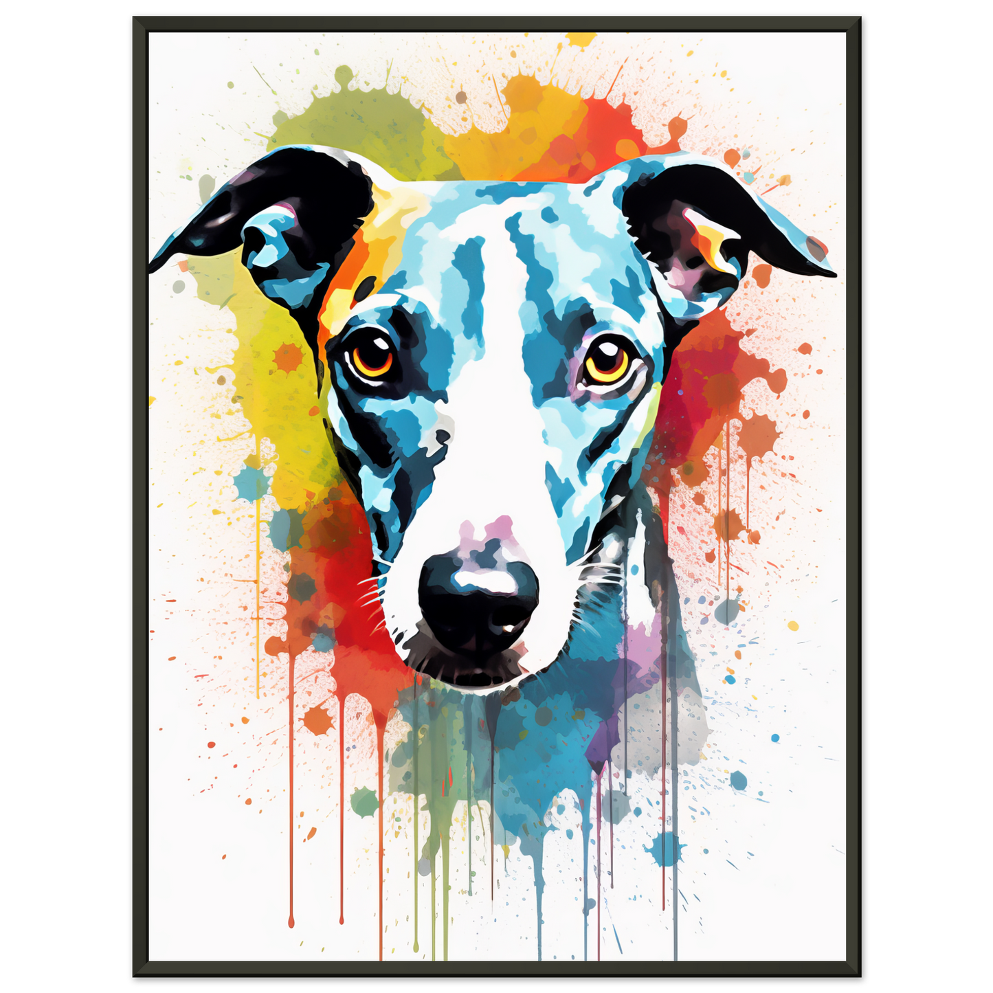 Whippet Hund Pop-Art (DOG320)