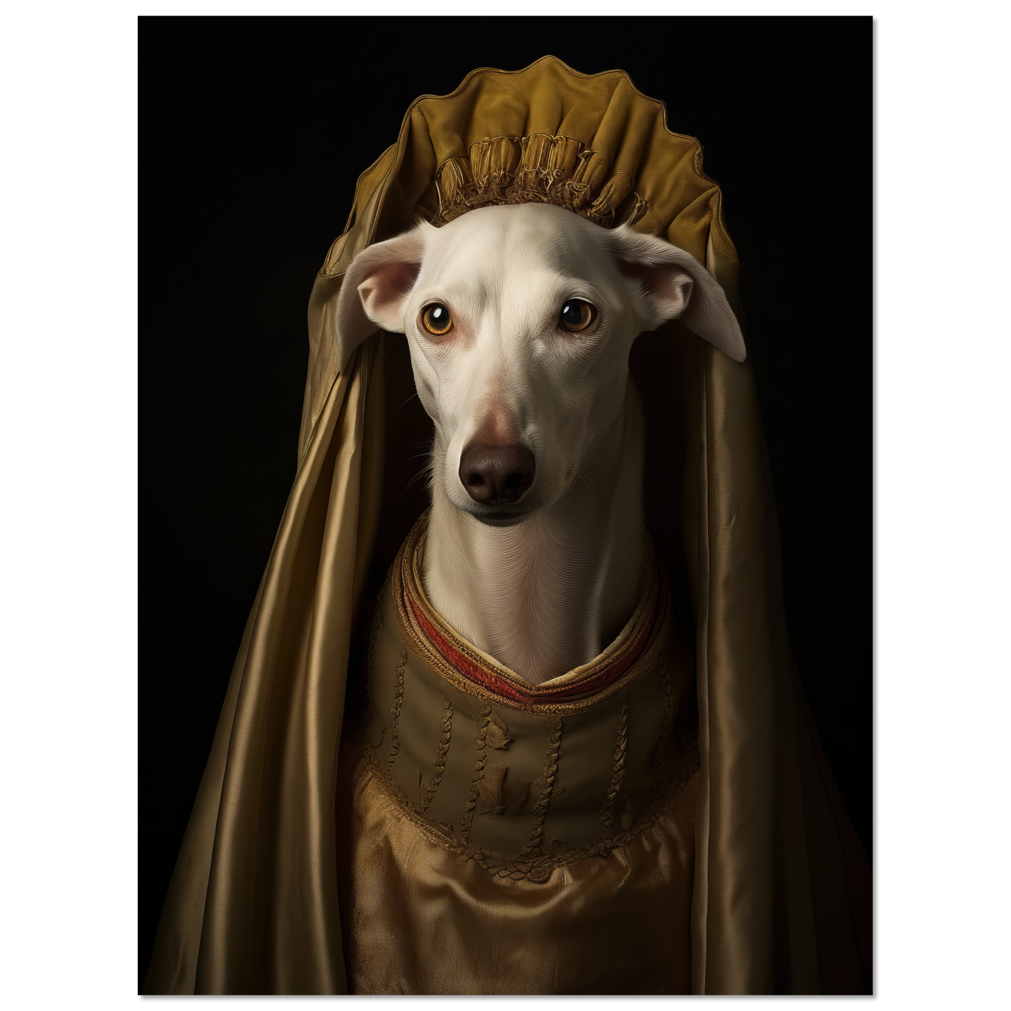 Whippet Hund Renaissance (DOG321)