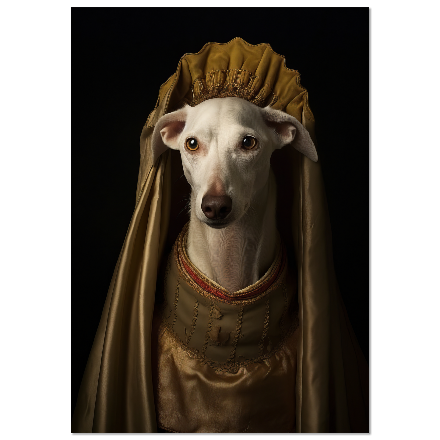 Whippet Hund Renaissance (DOG321)