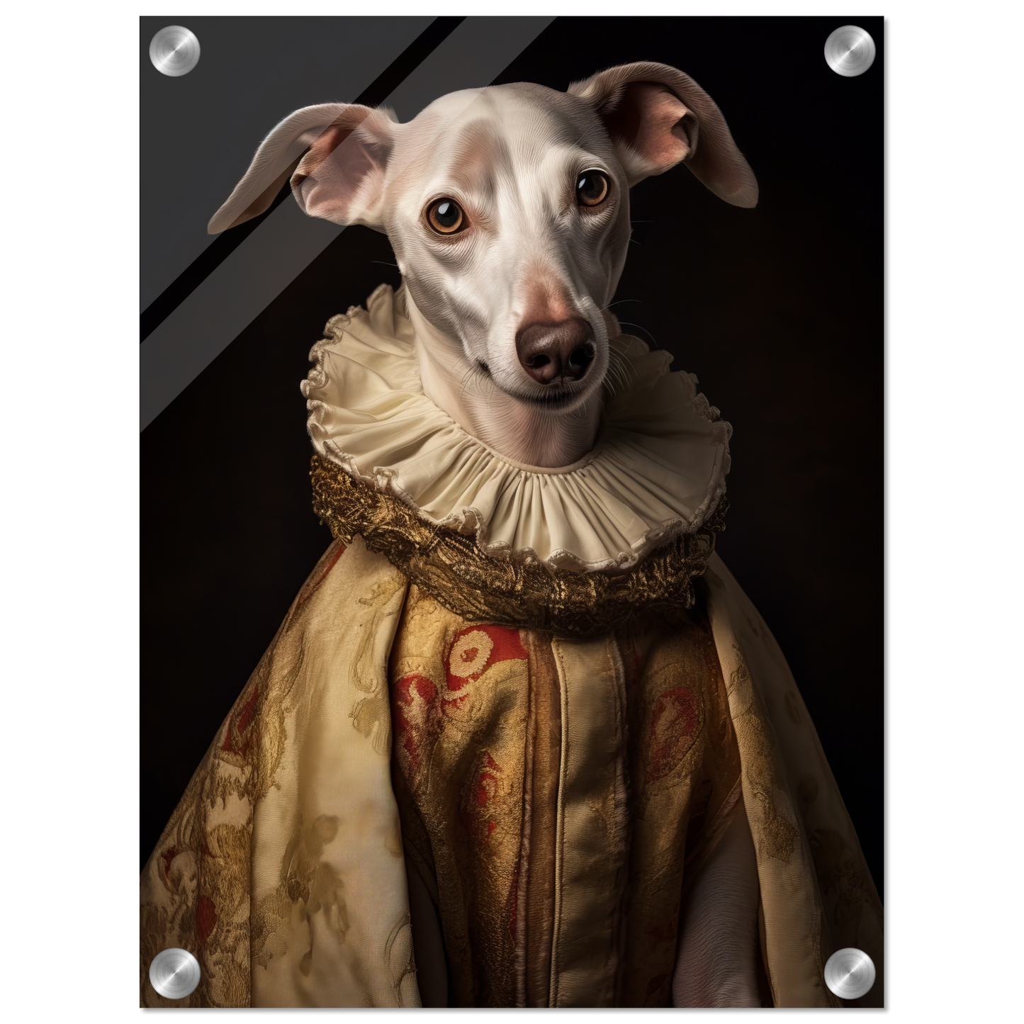 Whippet Hund Renaissance (DOG322)