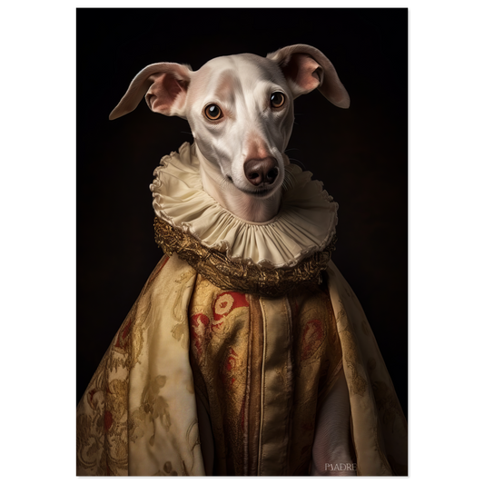 Whippet Hund Renaissance (DOG322)