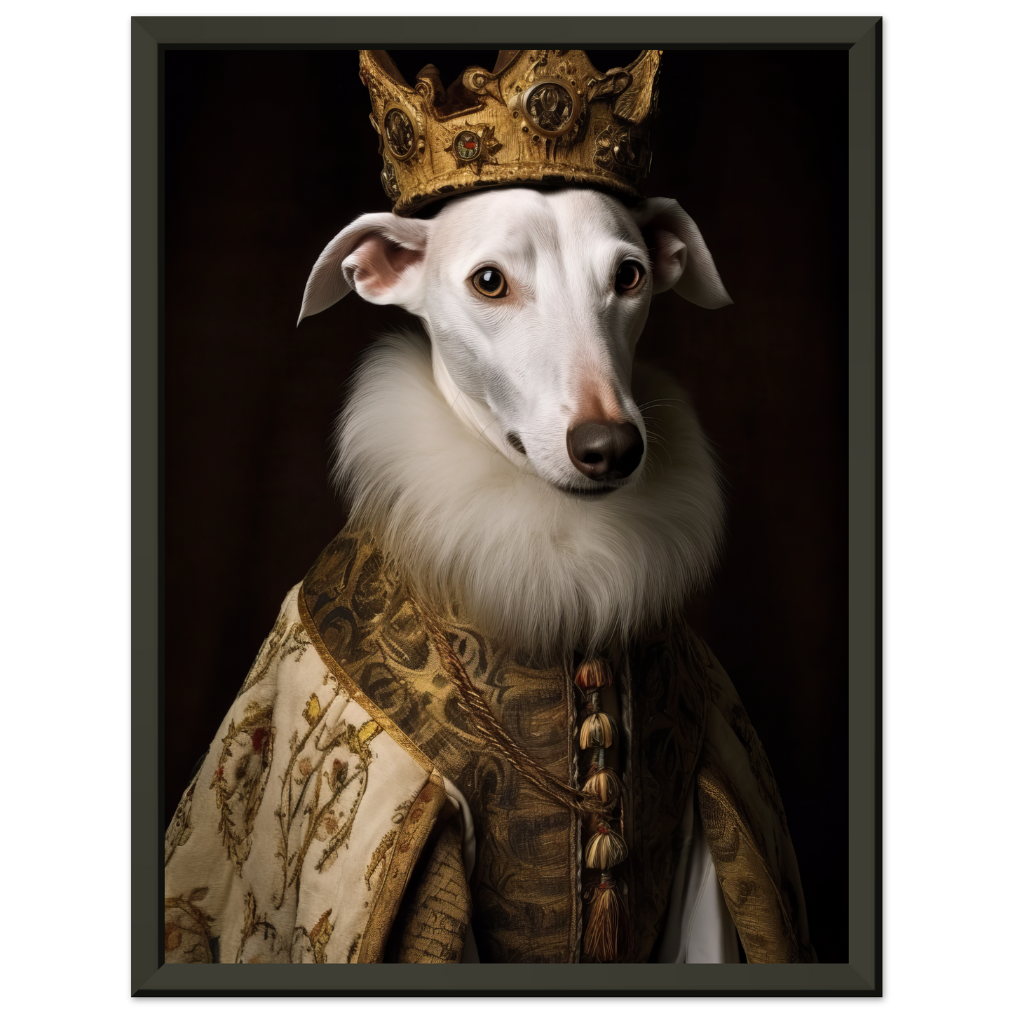 Whippet Hund Renaissance (DOG323)