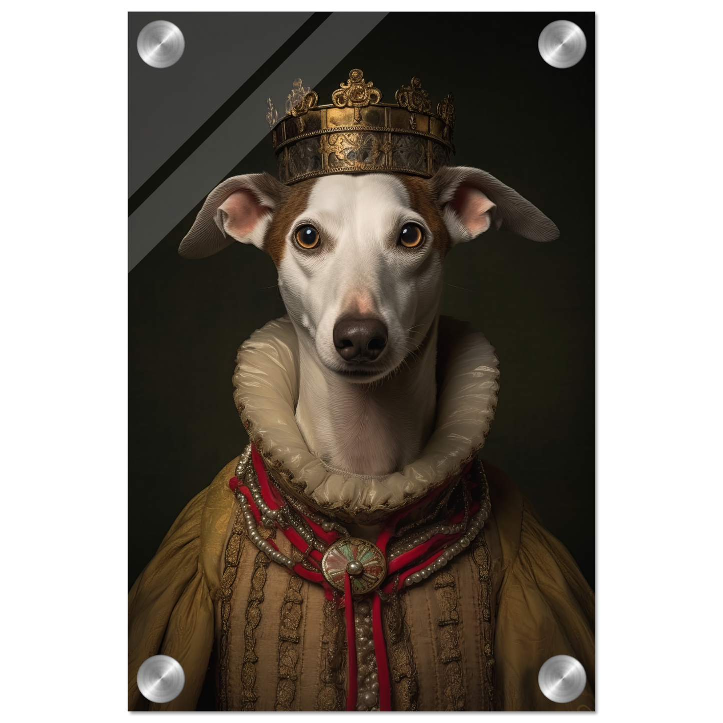 Whippet Hund Renaissance (DOG324)