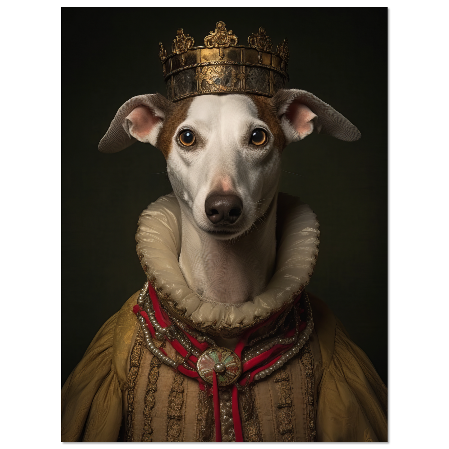 Whippet Hund Renaissance (DOG324)