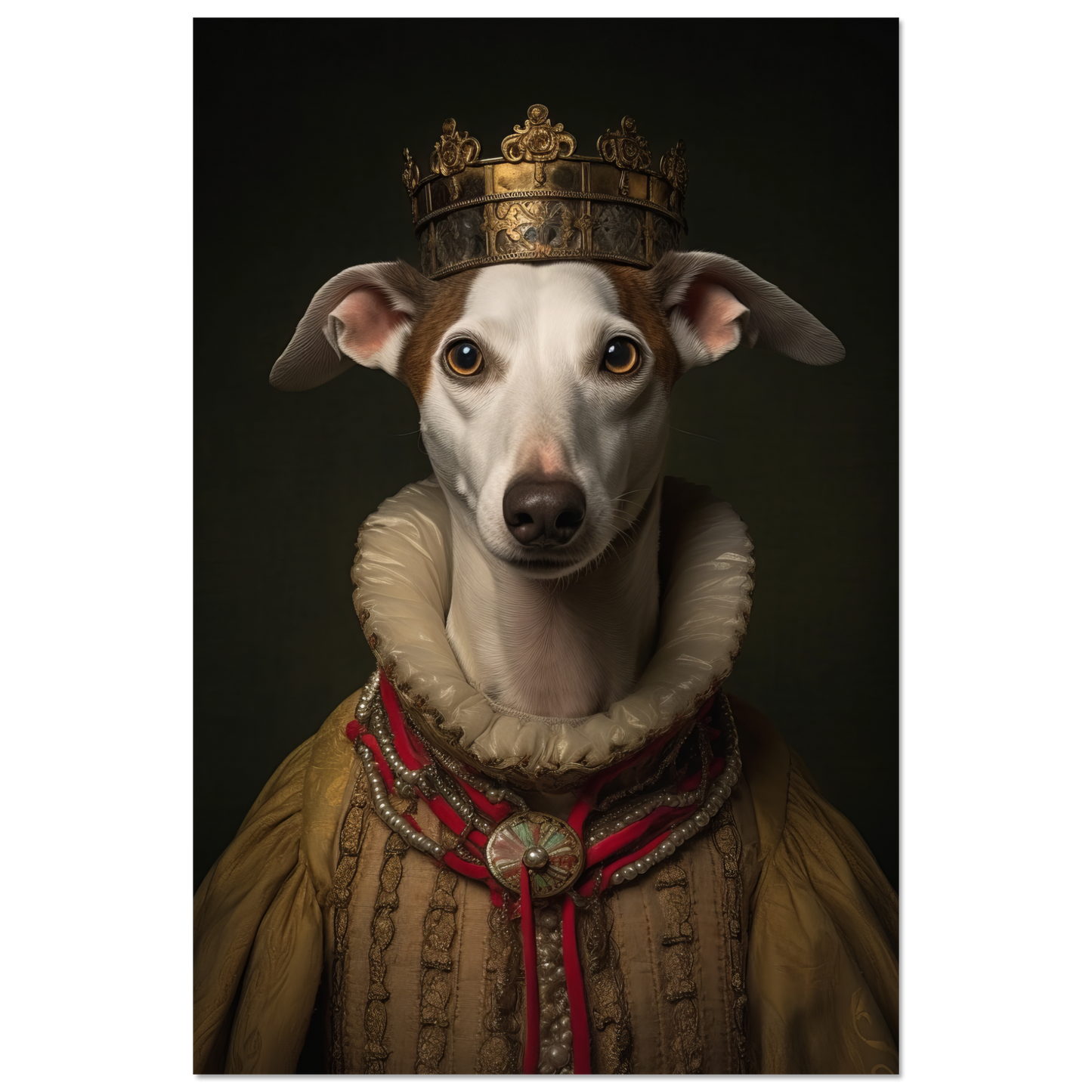 Whippet Hund Renaissance (DOG324)