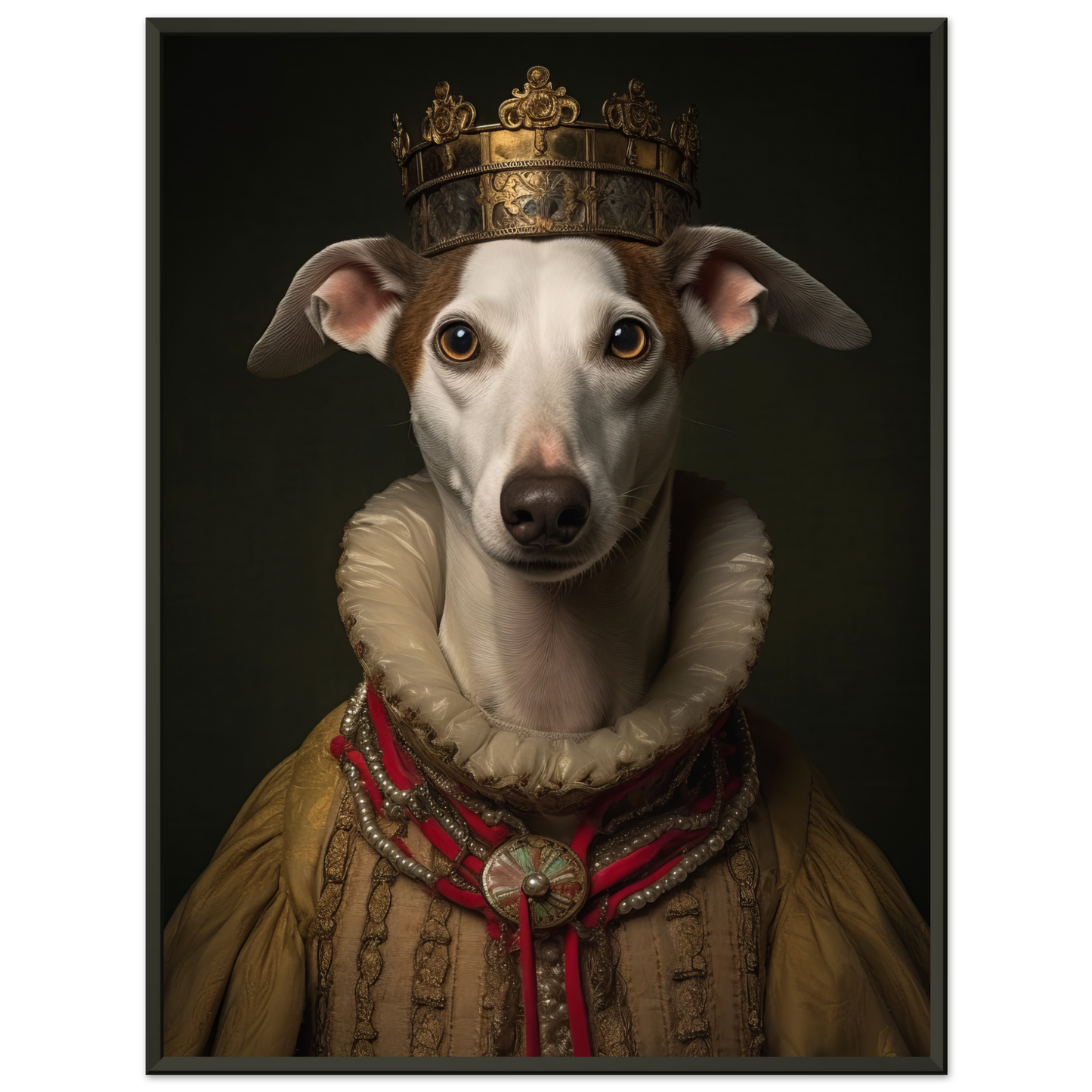 Whippet Hund Renaissance (DOG324)