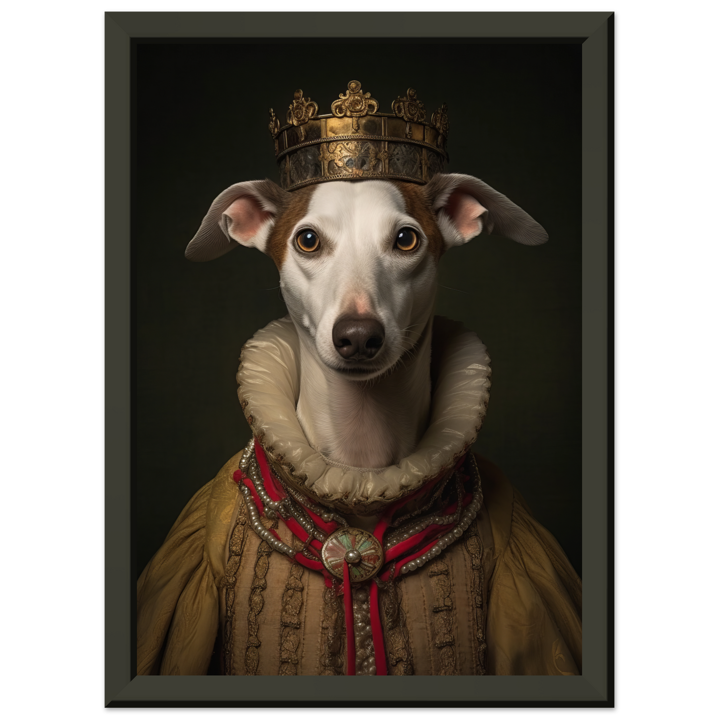 Whippet Hund Renaissance (DOG324)