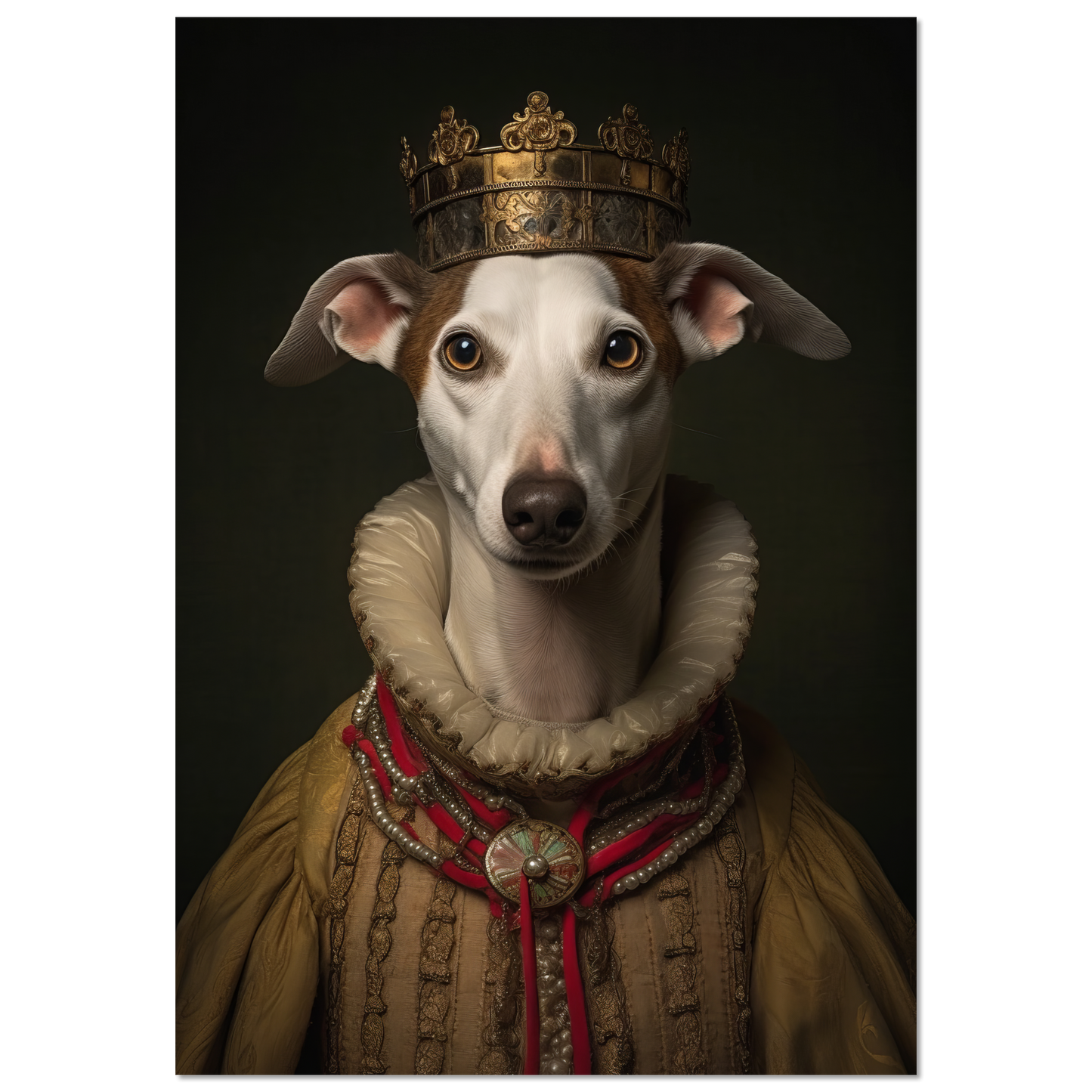 Whippet Hund Renaissance (DOG324)