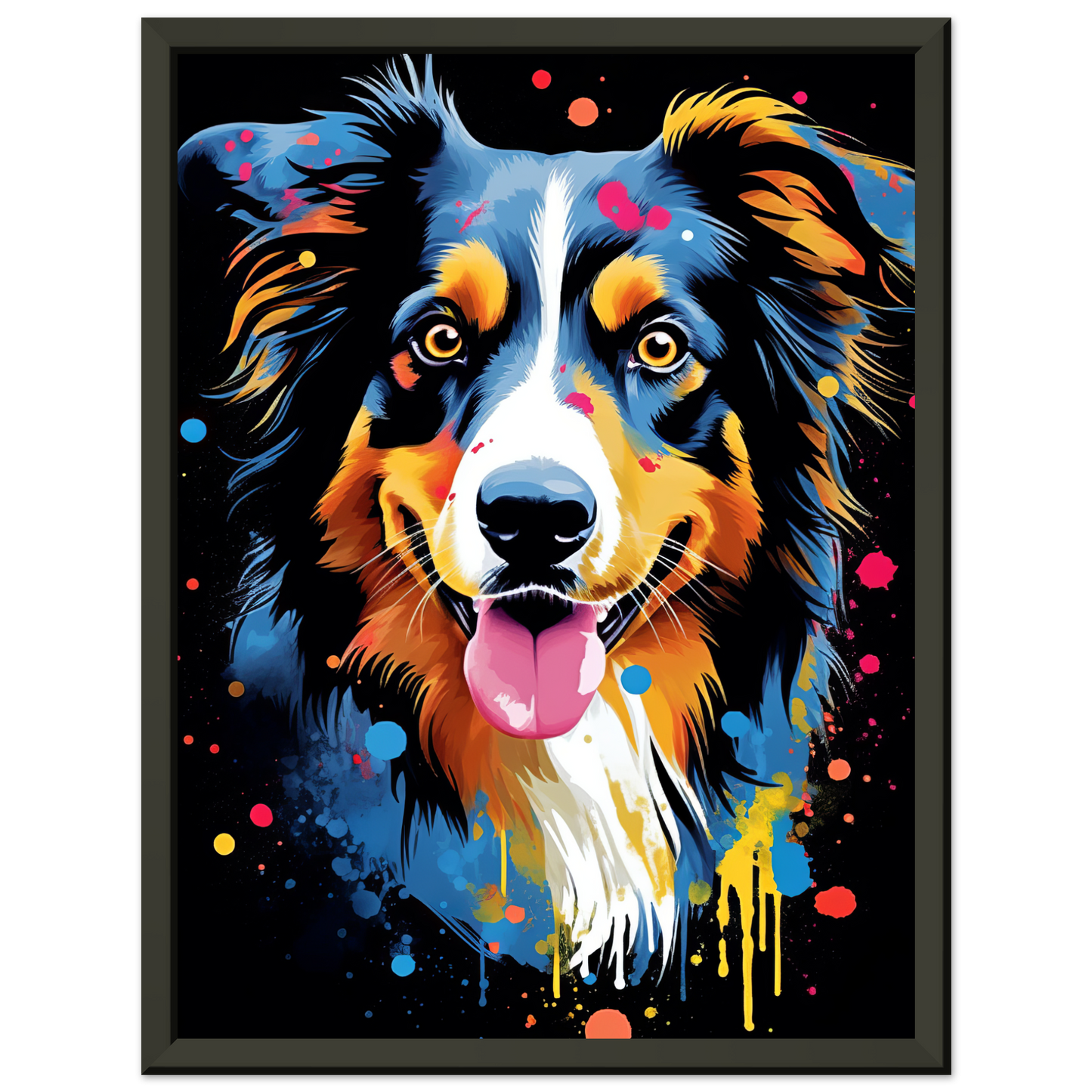 Australien Shepherd Pop-Art (DOG325)