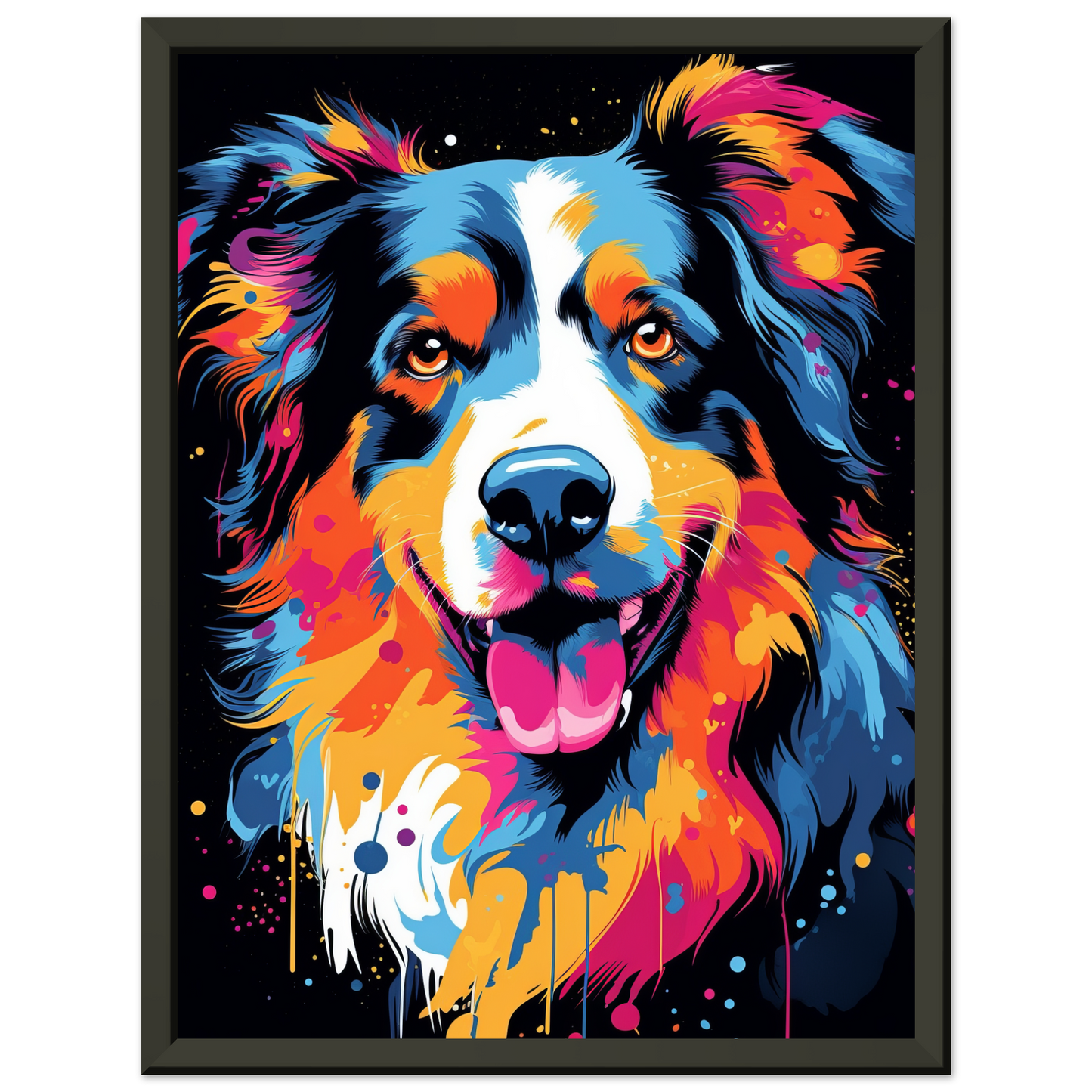 Australia Shepherd Pop Art (DOG326)
