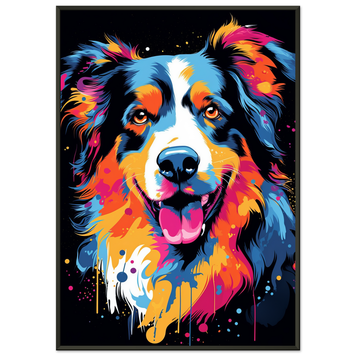 Australia Shepherd Pop Art (DOG326)