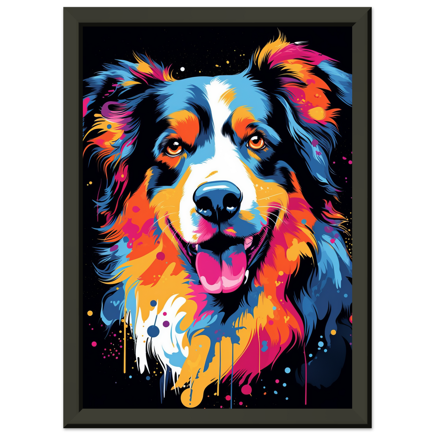 Australia Shepherd Pop Art (DOG326)