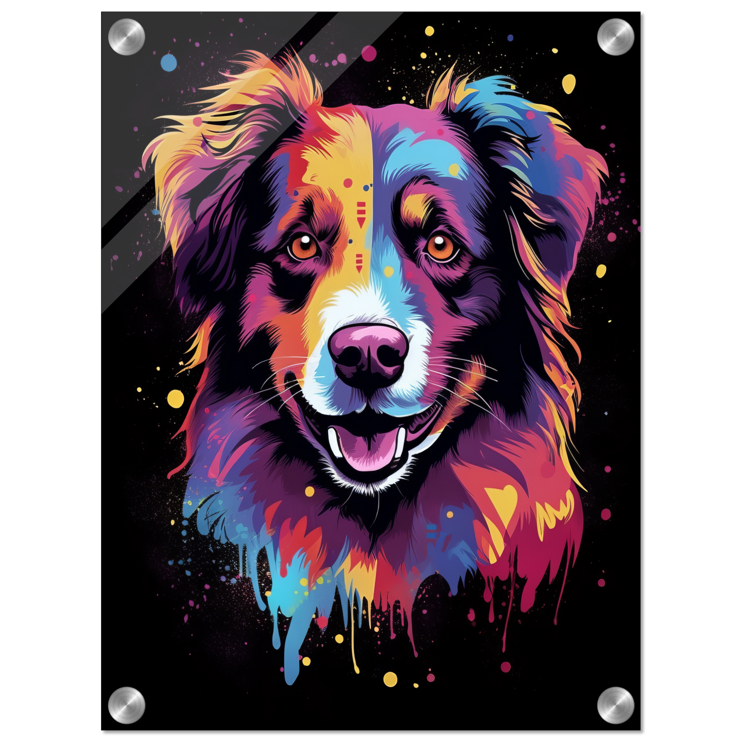Australia Shepherd Pop Art (DOG327)