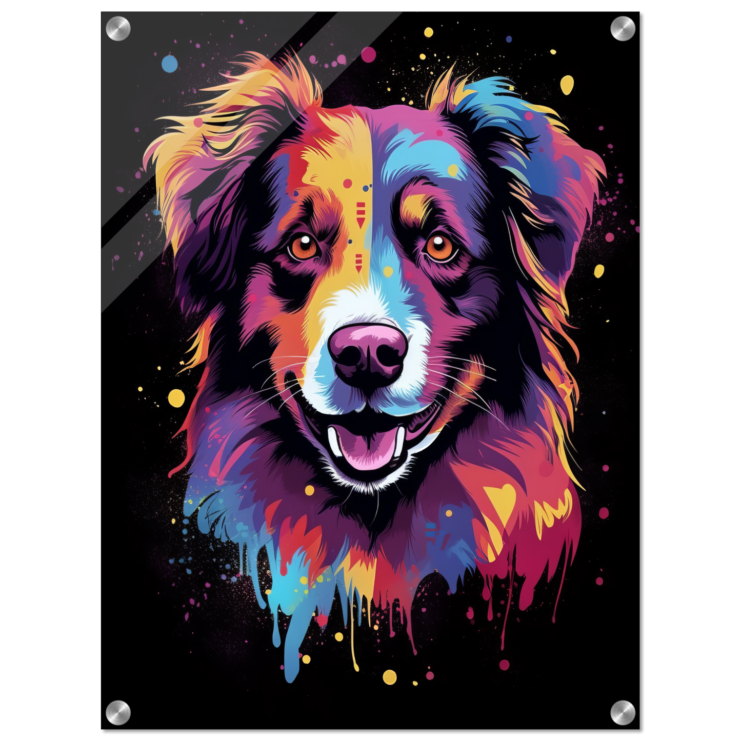 Australia Shepherd Pop Art (DOG327)