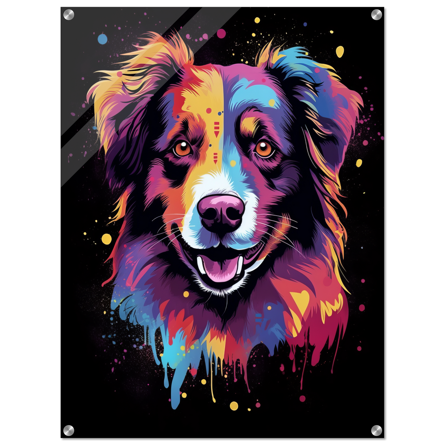 Australia Shepherd Pop Art (DOG327)