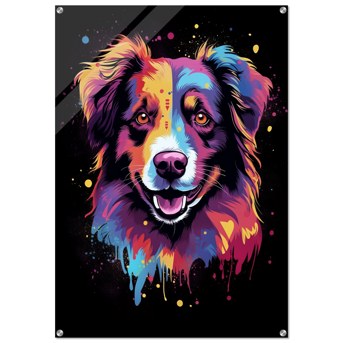 Australia Shepherd Pop Art (DOG327)