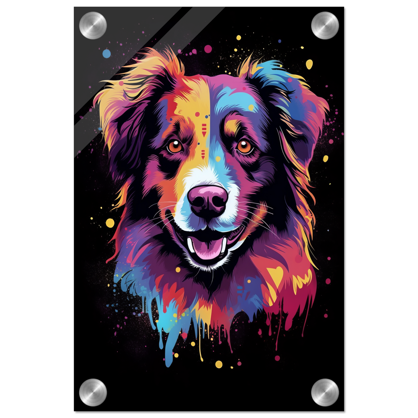 Australia Shepherd Pop Art (DOG327)