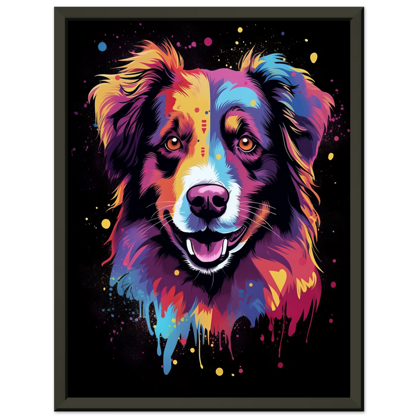 Australia Shepherd Pop Art (DOG327)