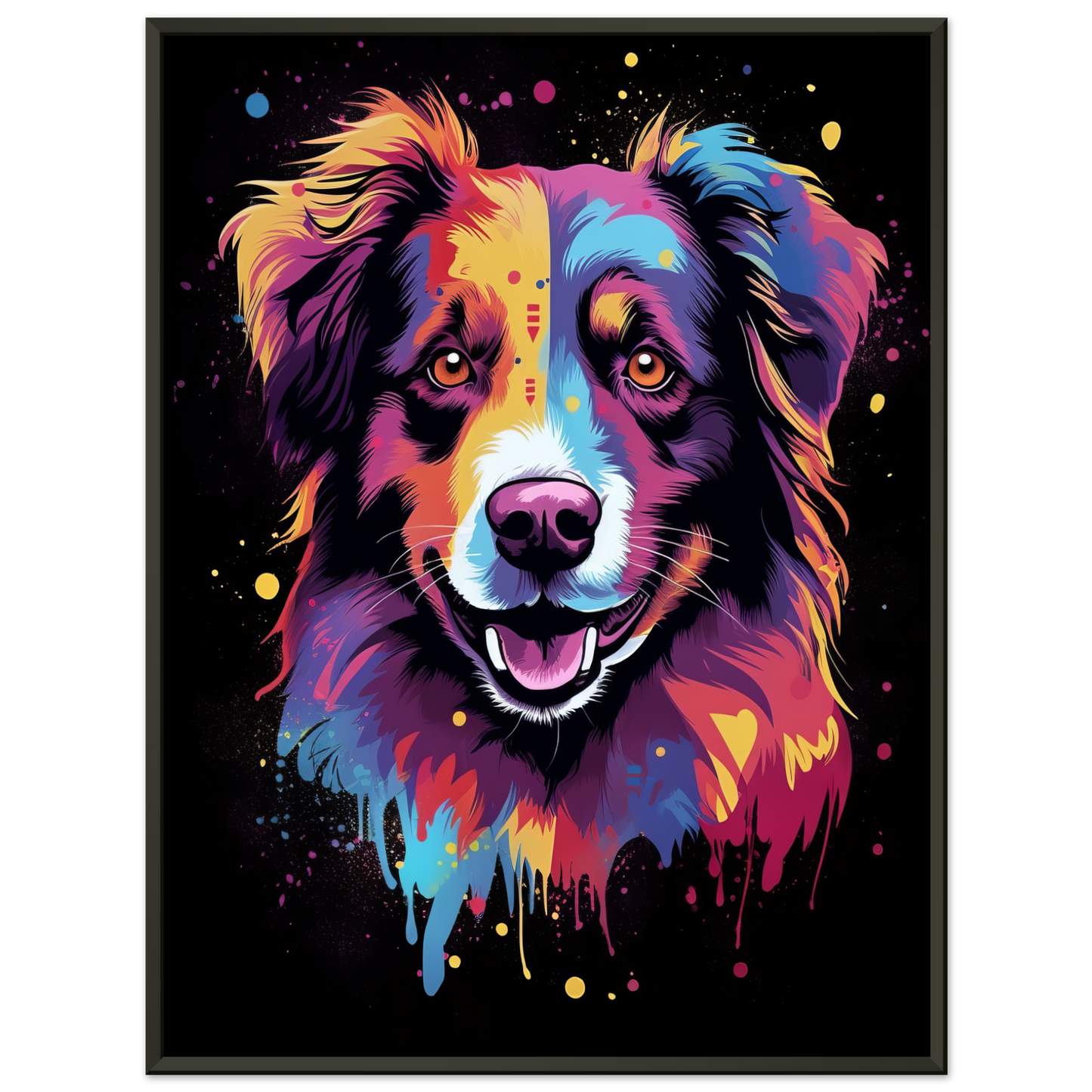 Australia Shepherd Pop Art (DOG327)