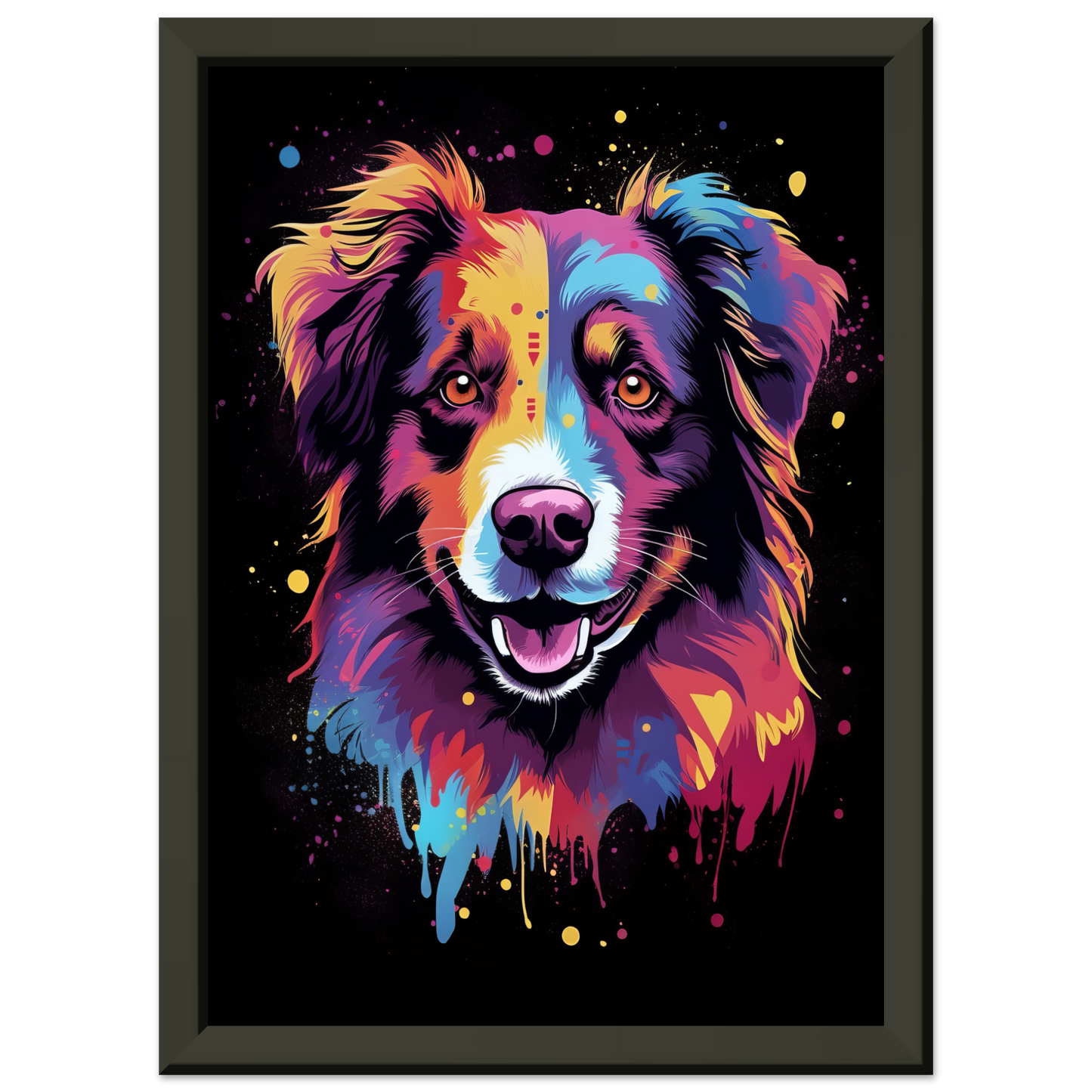 Australia Shepherd Pop Art (DOG327)