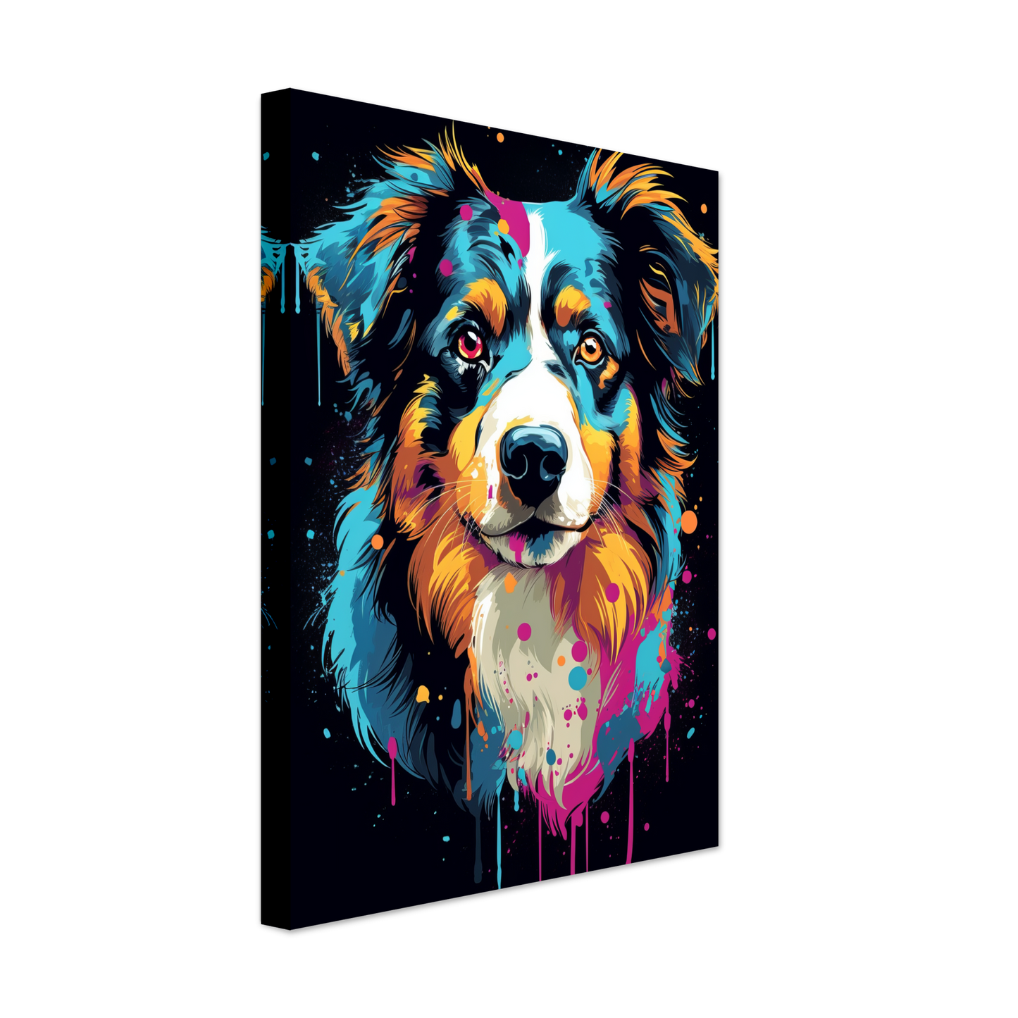 Australia Shepherd Pop Art (DOG328)