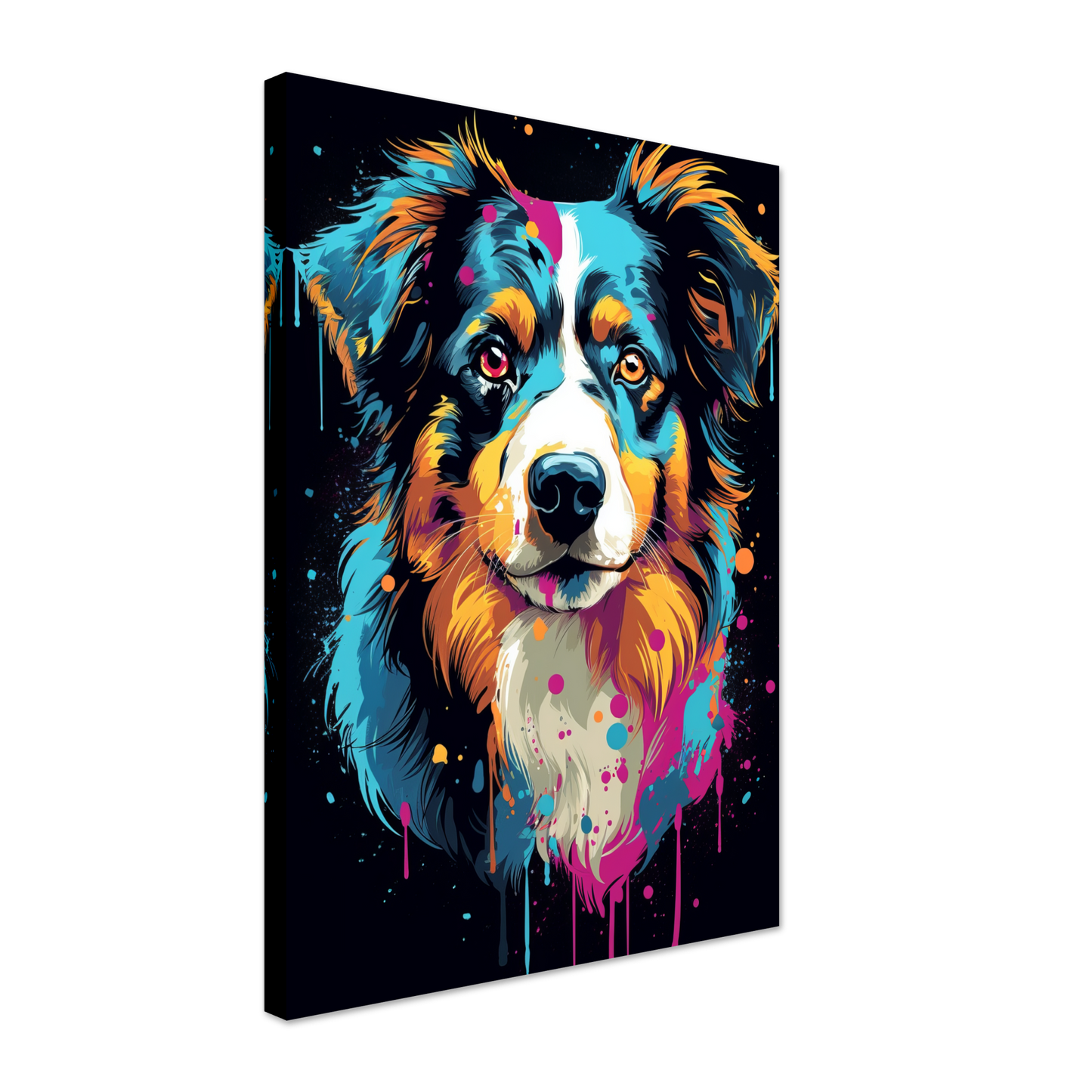 Australia Shepherd Pop Art (DOG328)