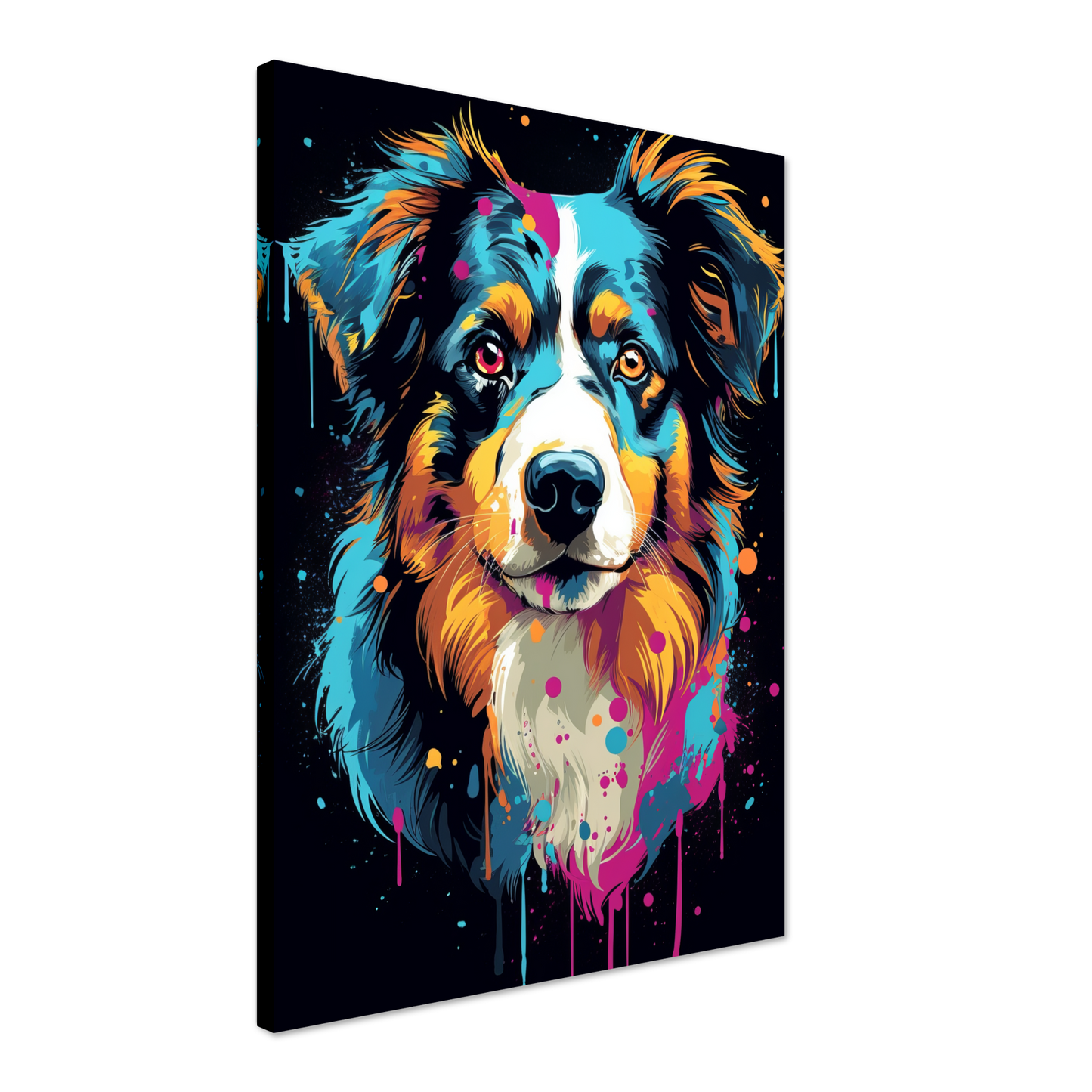 Australia Shepherd Pop Art (DOG328)