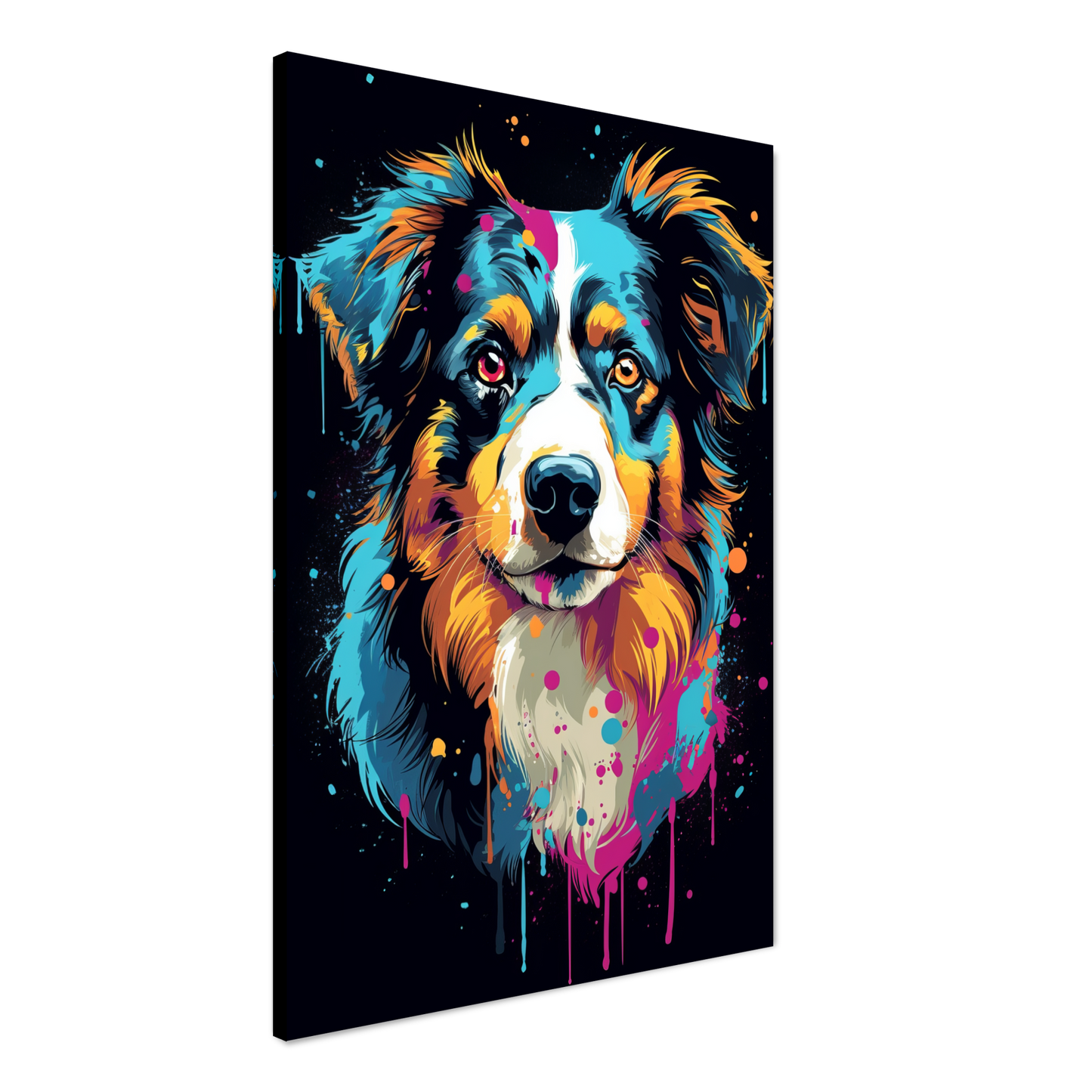 Australia Shepherd Pop Art (DOG328)