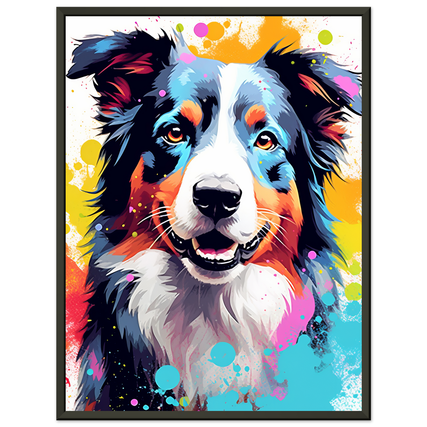 Australia Shepherd Pop Art (DOG329)