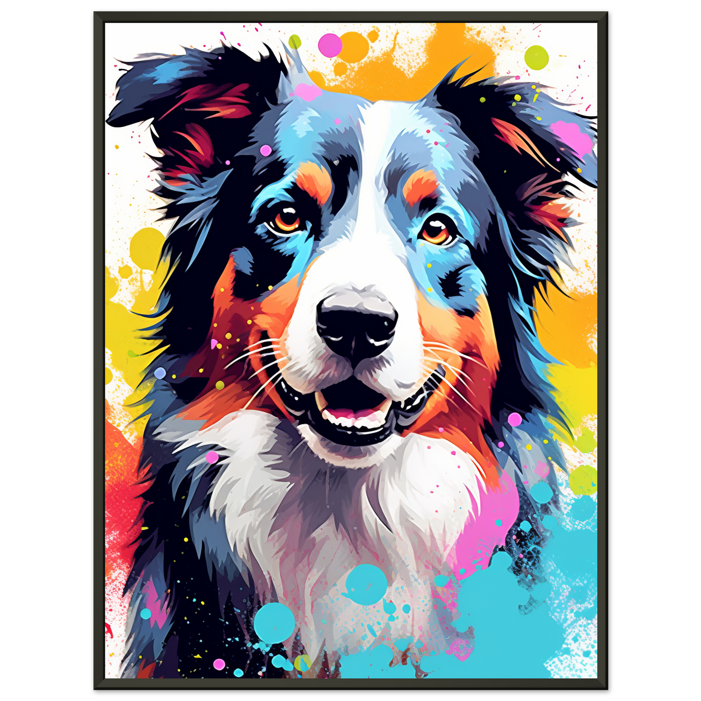 Australia Shepherd Pop Art (DOG329)