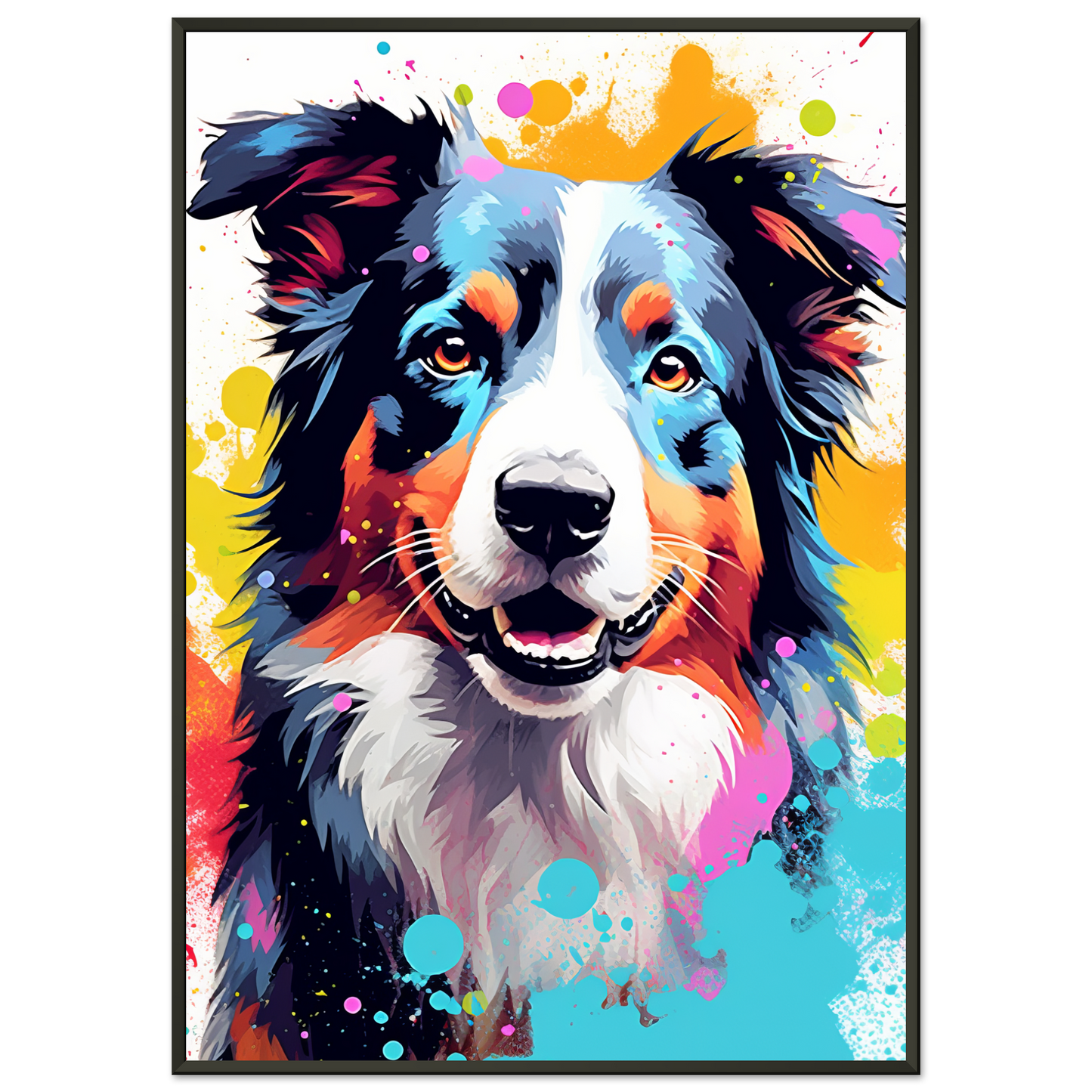 Australia Shepherd Pop Art (DOG329)