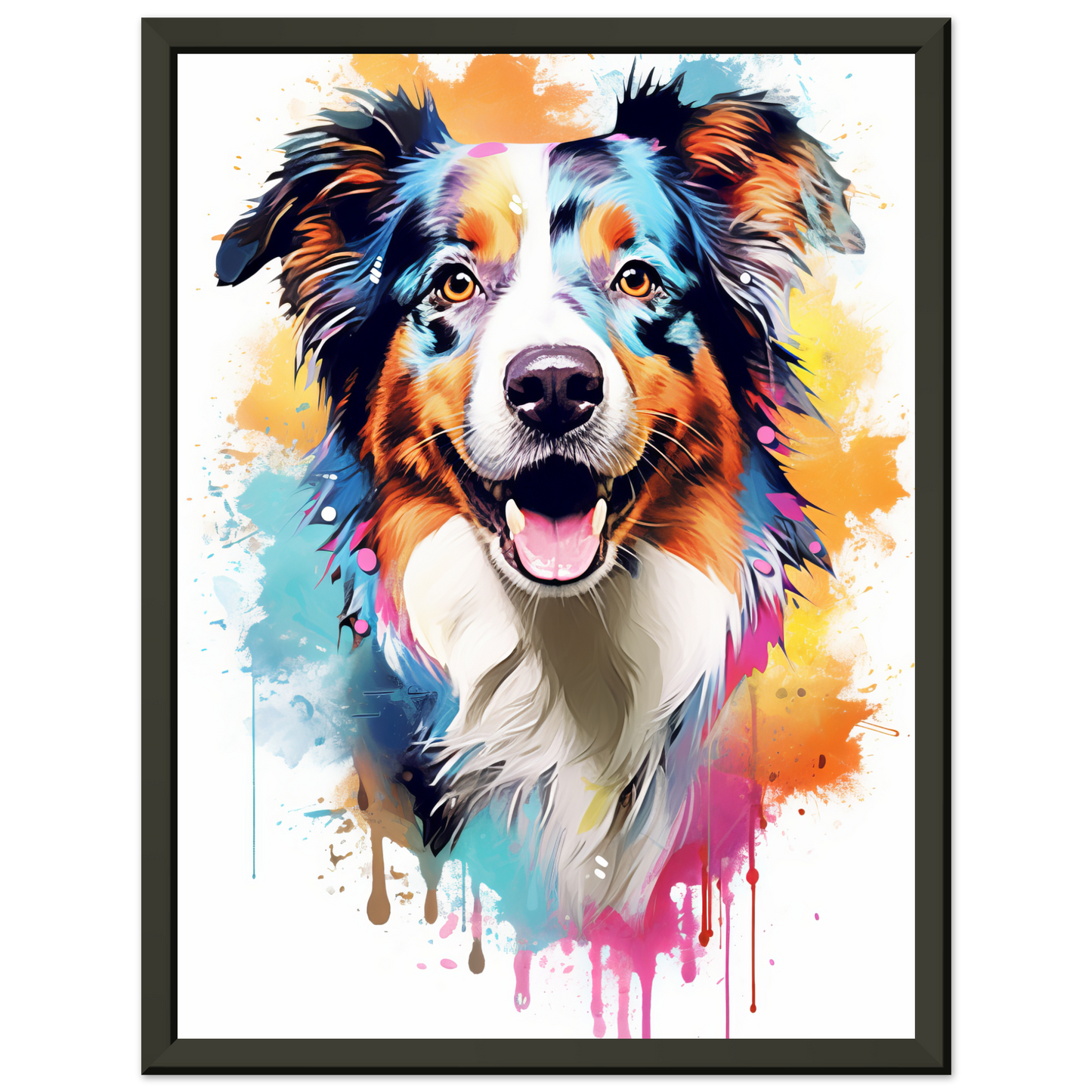 Australia Shepherd Pop Art (DOG331)