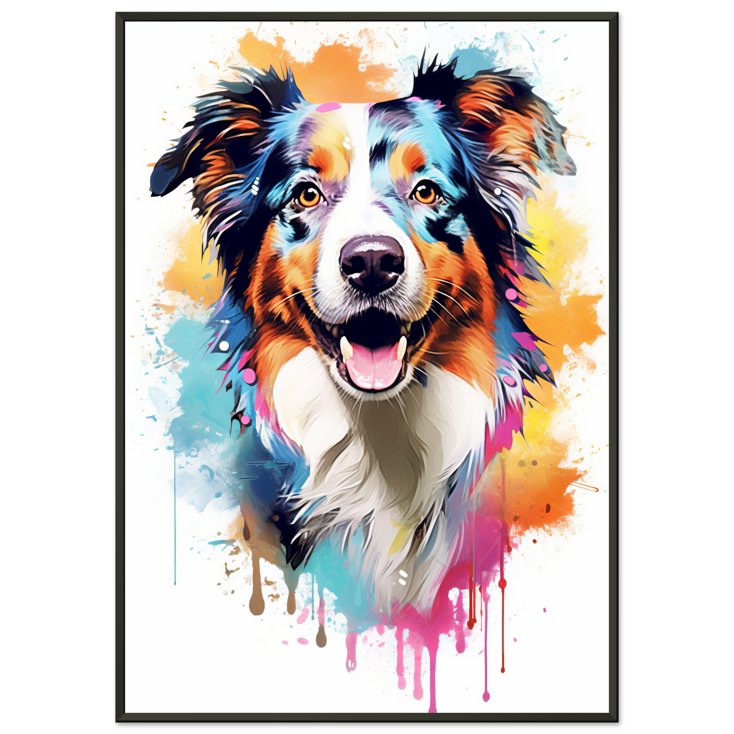 Australia Shepherd Pop Art (DOG331)