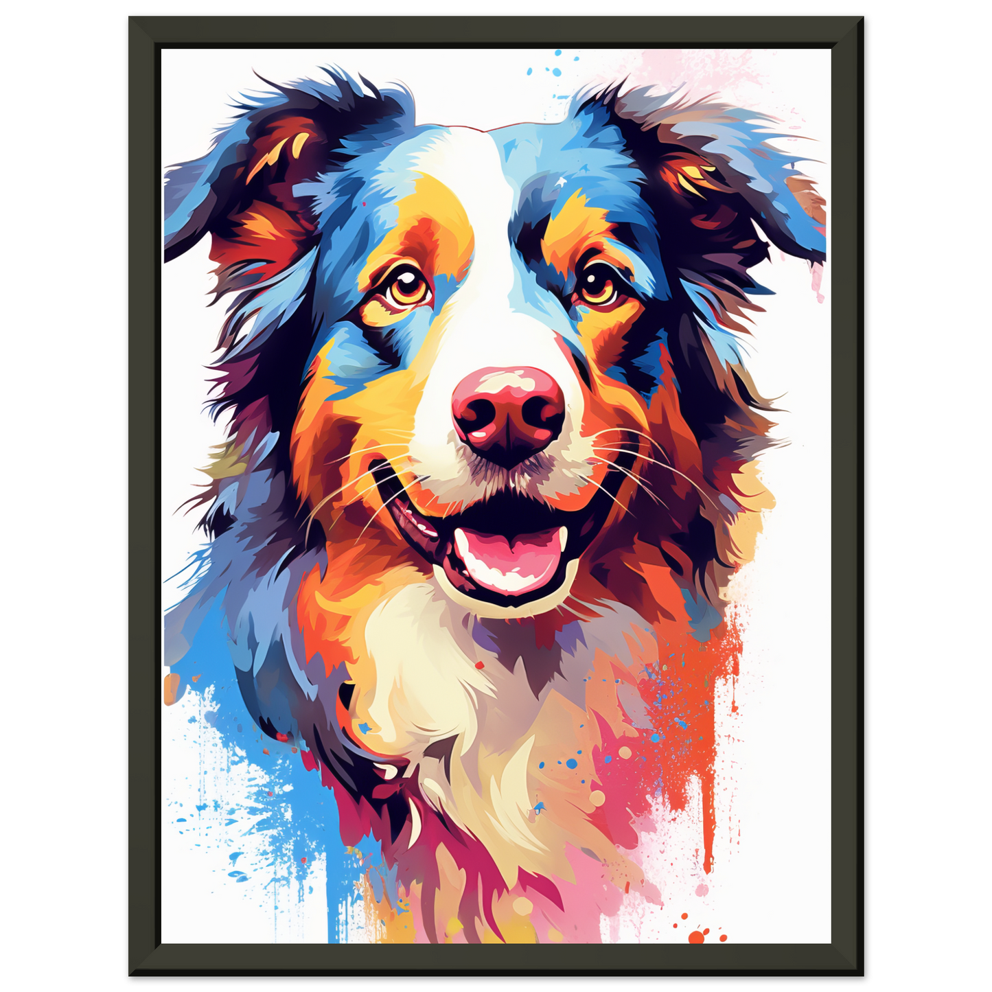 Australien Shepherd Pop-Art (DOG332)