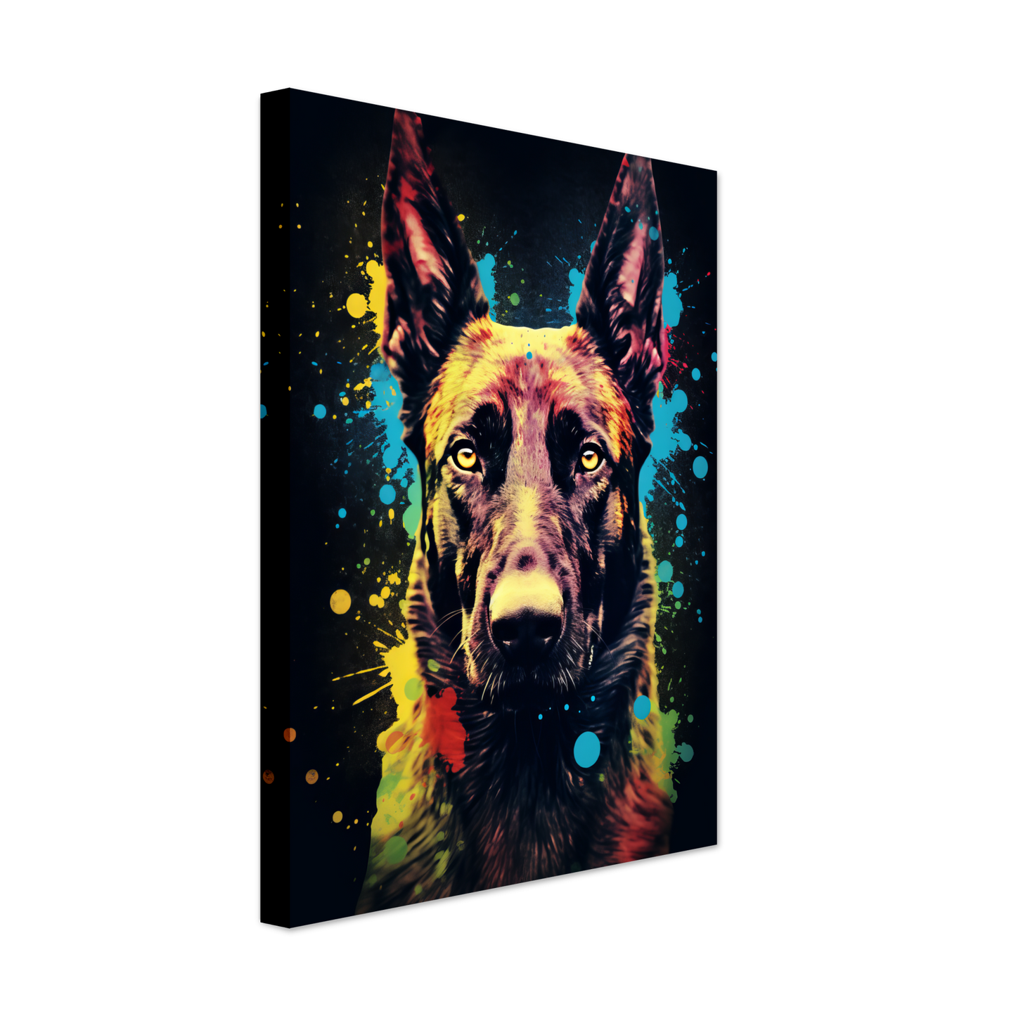 Malinois dog pop art (DOG337)