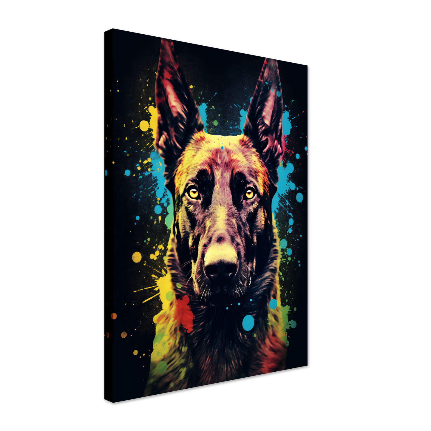 Malinois dog pop art (DOG337)