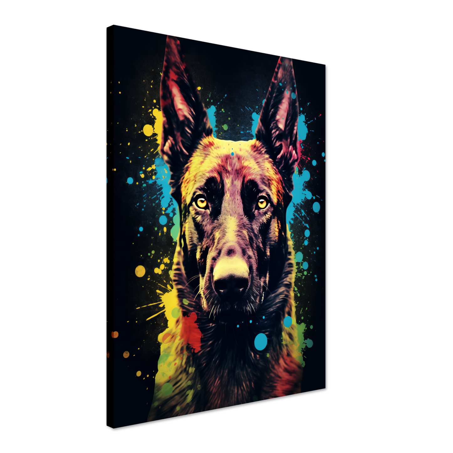 Malinois dog pop art (DOG337)