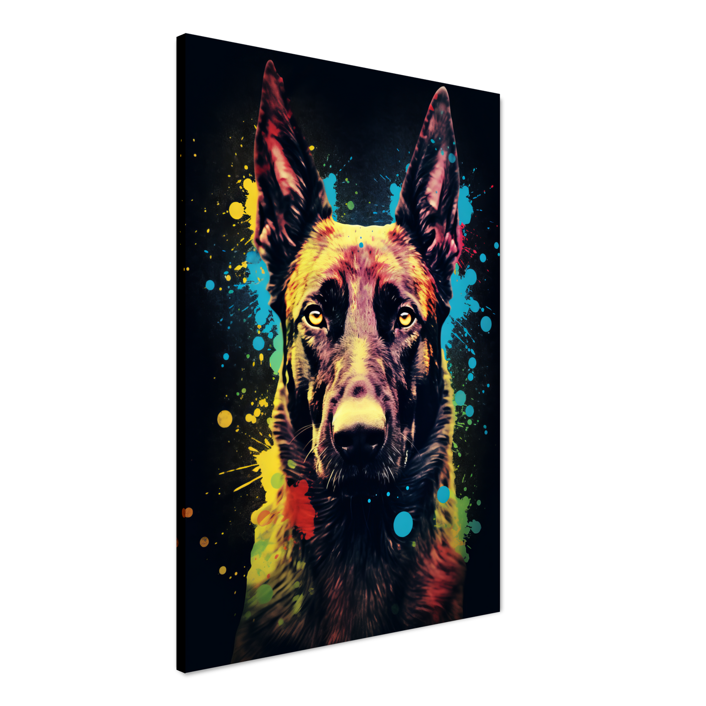 Malinois dog pop art (DOG337)