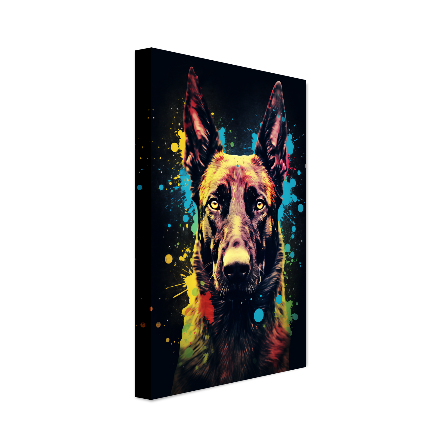 Malinois dog pop art (DOG337)